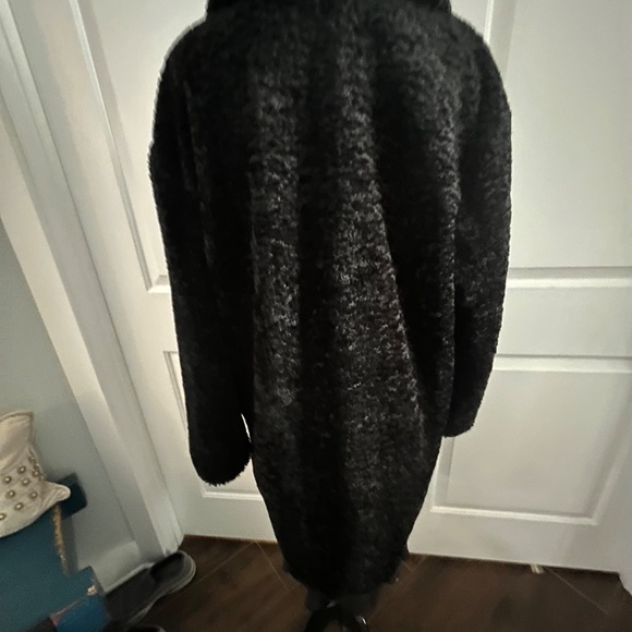 Woman’s Black Zara coat size M - Picture 3 of 9